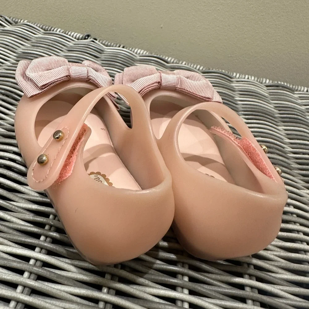 Mini Melissa Ultragirl Sweet Pink Beige Blush 5 baby girl